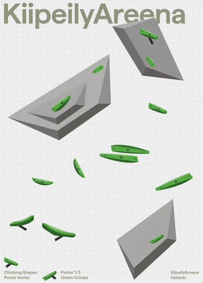 KiipeilyAreena — green shapes