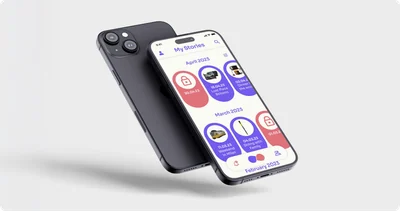 Storycaps UI and Visual Identity